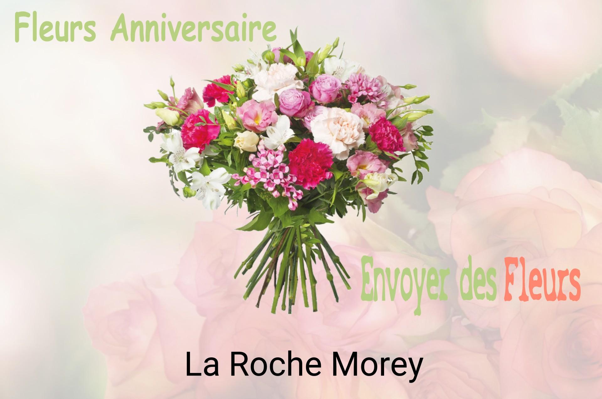 Bouquet de fleurs d’anniversaire livré à La Roche-Morey