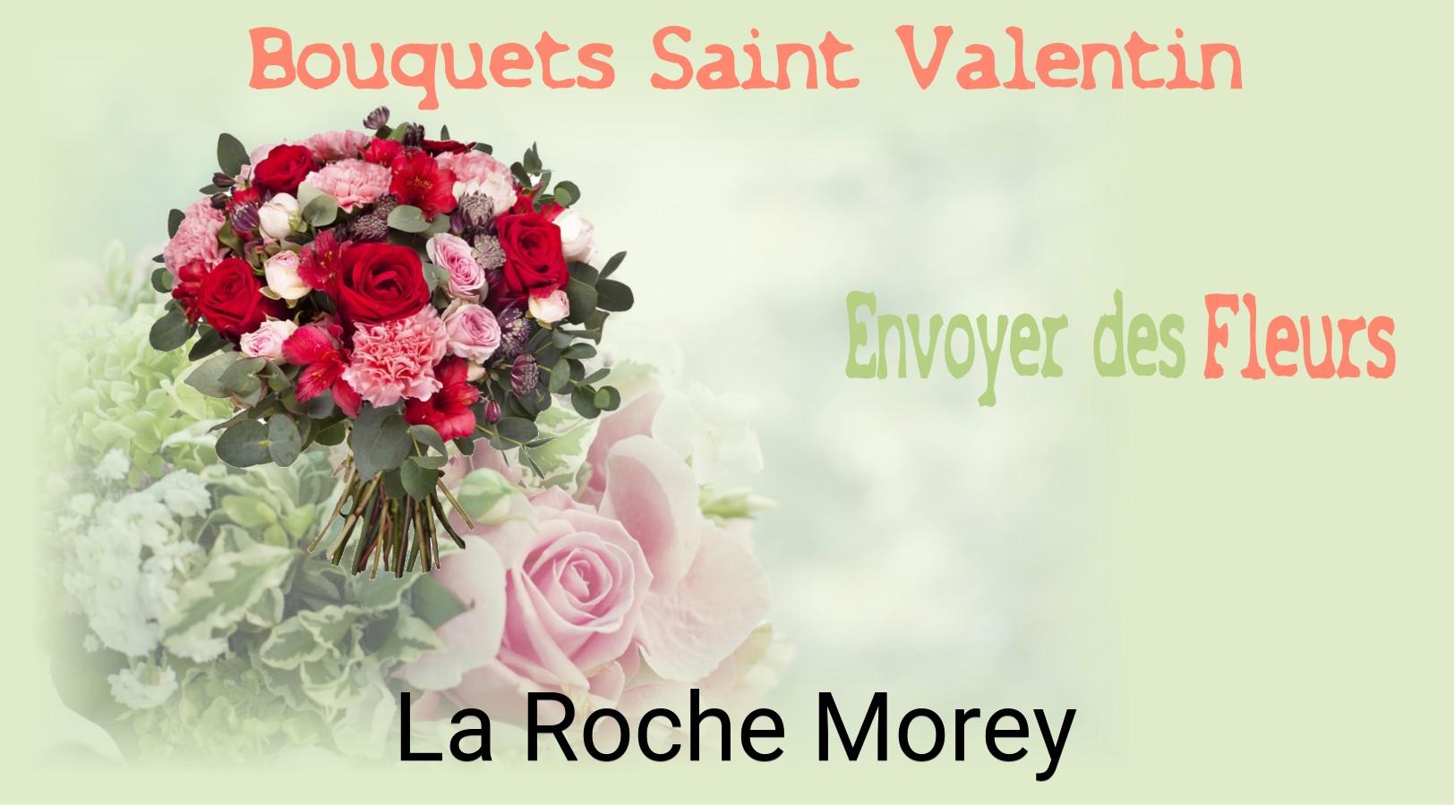Roses de Saint-Valentin livrées à La Roche-Morey